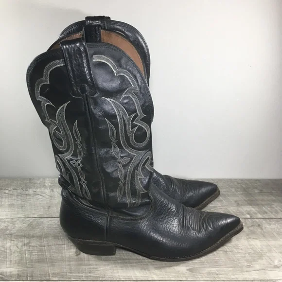 Nocona | Shoes | Nocona 215 Mens Vintage Black Leather  display picture 1